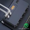 Automotive Power Adapter With Voltage Display 12V 24V Input Fast Charging USB Ports Overheat Protection For Cars Trucks