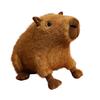Cartoon Simulation Capybara Doll Plush Toy Kapibara Doll Children Accompany Soothing Pillow Puppet