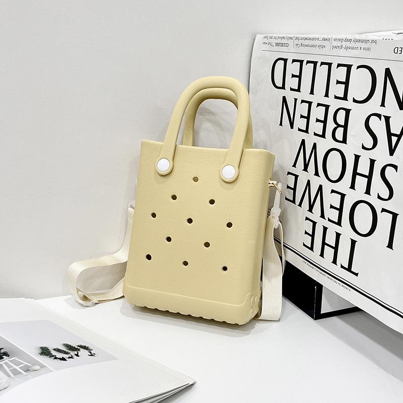 

Пляжная сумка легкая дорожная походная маленькая сумка через плечо для женщин 15x20x7cm хаки