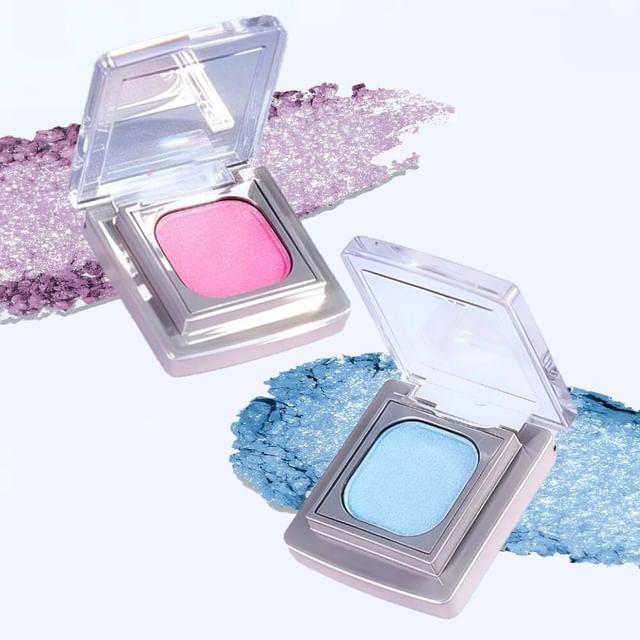 cheeryep - Luminous Baked Eyeshadow (U001-U004) #U001 Clear Sky - 1.5g