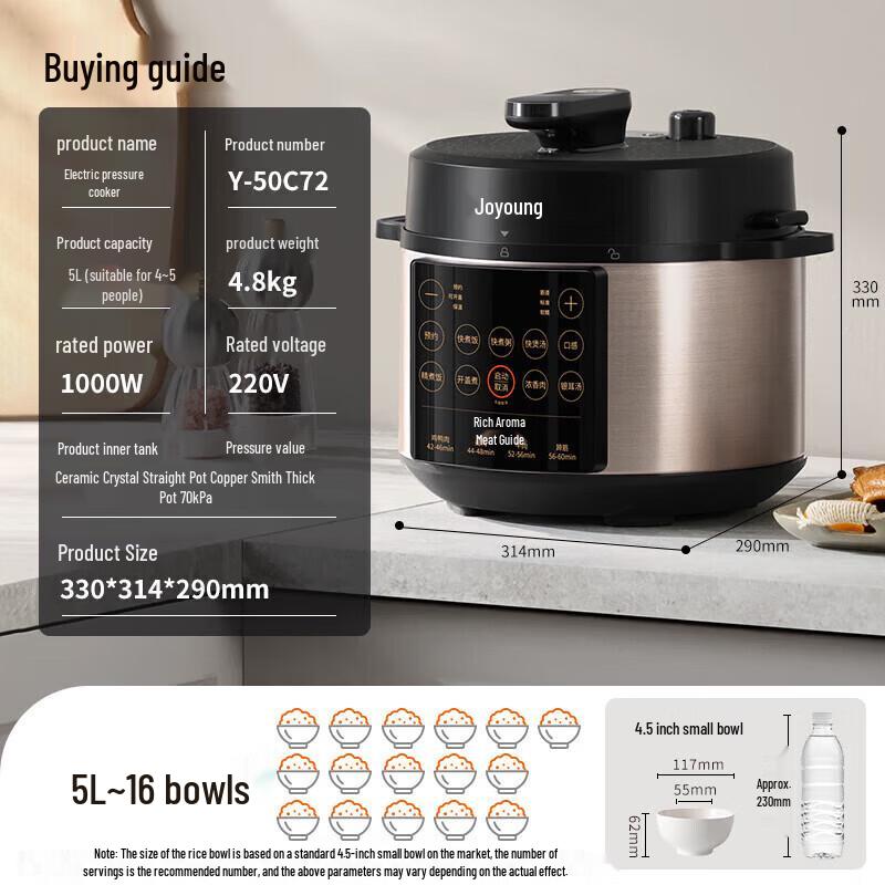 Joyoung 5L Electric Pressure Cooker