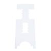 2 Pack Acrylic Furniture Wall Protector Transparent Sofa Wall Stopper  For Cabinet