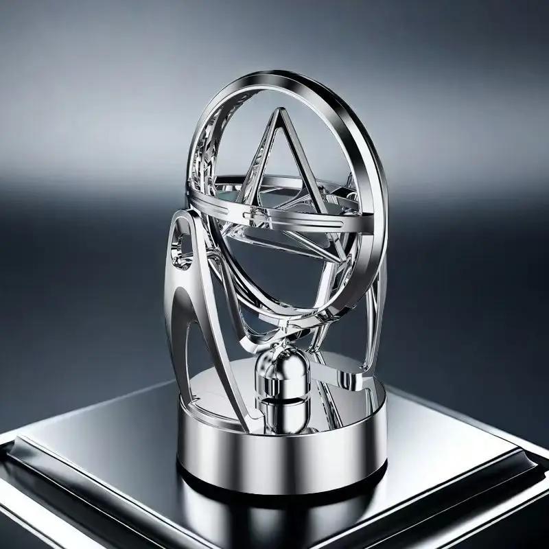 

Треугольный вечный двигатель настольная модель домашнего декора маленькие вращающиеся магнитные качели небесный инструмент украшение пути подарок новый