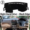 For Kia Picanto Morning SA 2004-2011 Dashboard Cover Board Anti-Slip Mat Protect Pad Car Sunshade Carpet Rug