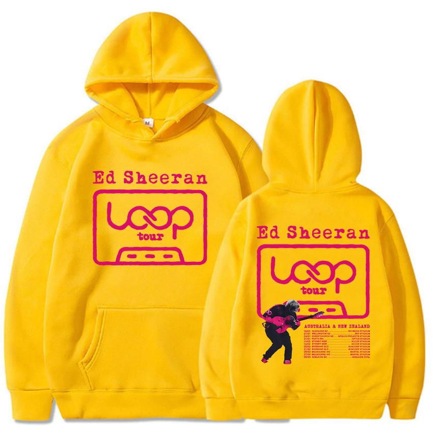 

Худи Ed Sheeran Loop Tour Мода Осень/Зима Толстовки с капюшоном для мужчин Повседневные с длинным рукавом Унисекс Уличная одежда Худи с принтом XXXL