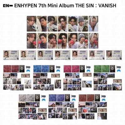 Das 7. Mini-Album THE SIN:VANISH Digipack-Version. Fotokarte KPOP K-POP