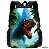 Newly Dinosaur School Backpack,Children School Bags for Boys ,Light Weight Cartoon Animal Prints Child Backpack Satchel Durable