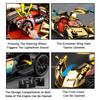 1:24 Scale Huayra BC 720S Sports Car Model Toy Sound Light Pull Back Supercar Shock Absorption Models Boys Gift Decoration