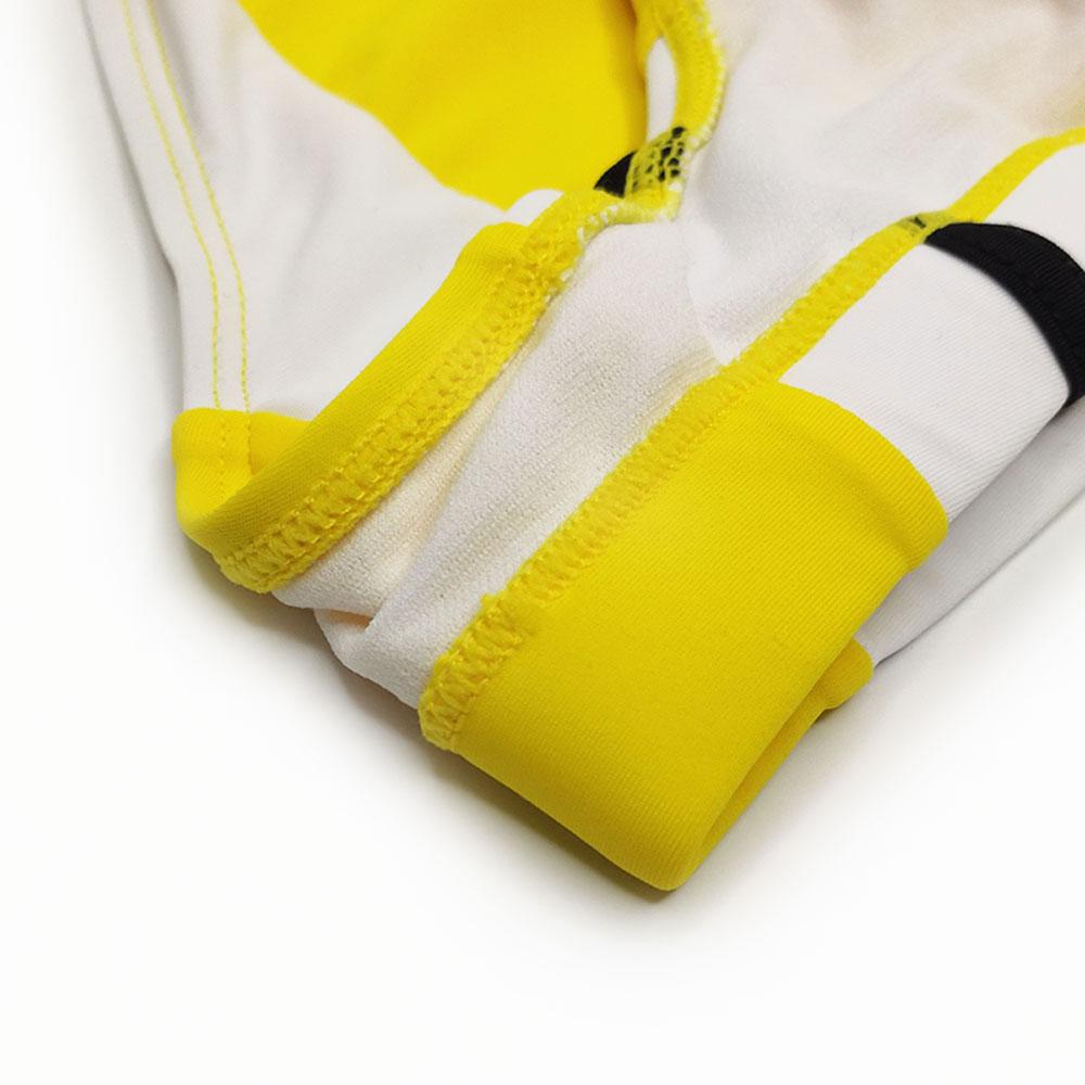 Herren-Badehose, Badehose, Farbblockierung, modischer Druck, enge Passform, sexy Bademode, Strandkleidung, Bräunen, Surfen, Fitnessstudio