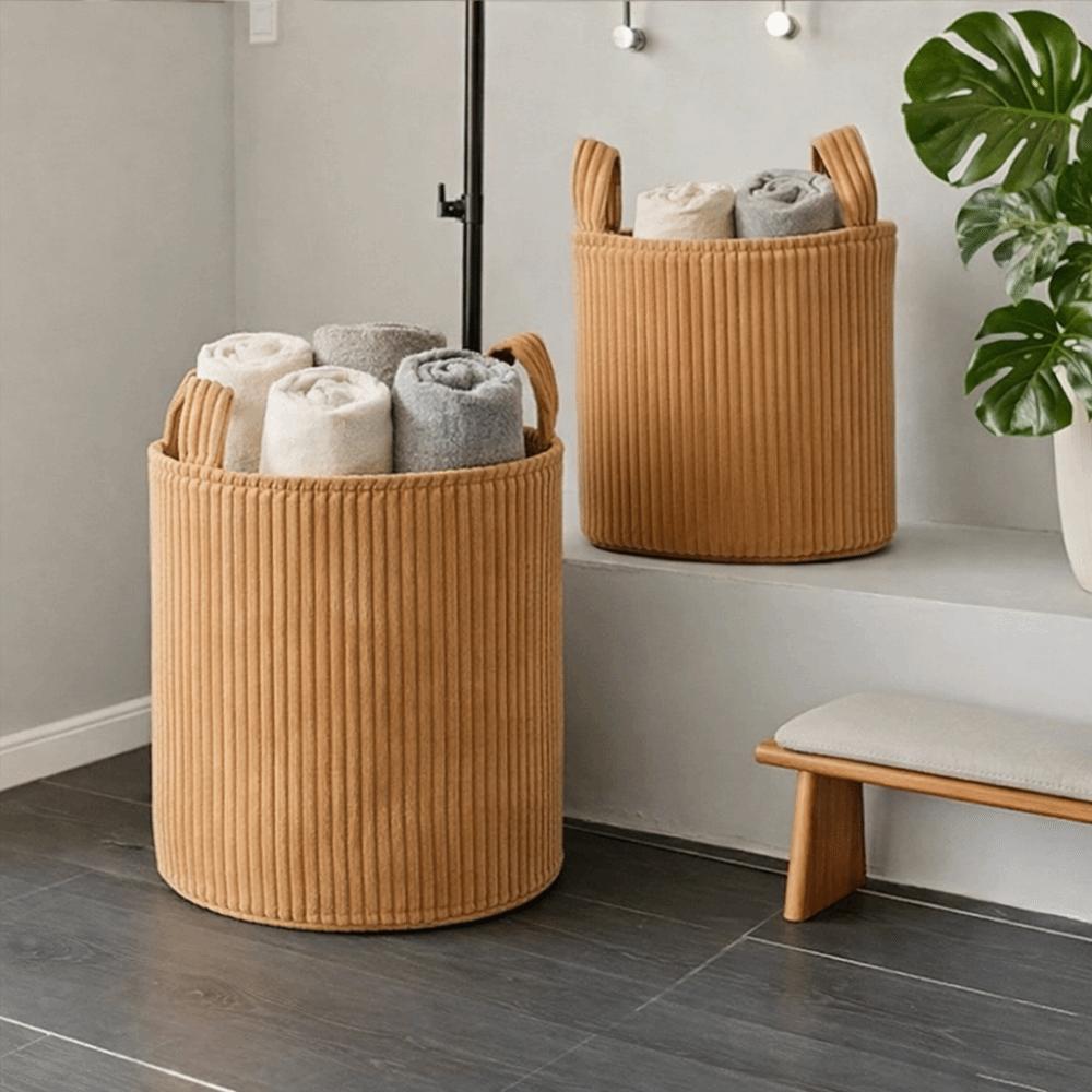 Folding Clothes Toys Organizer Large Capacity Sundries Organizer Storage Hamper Balcony