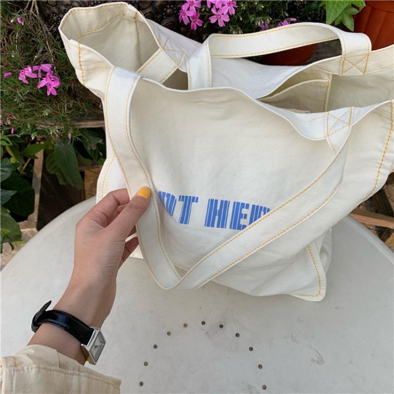 

Street photography canvas bag women s summer shoulder bag student small fresh literary canvas bag, women
