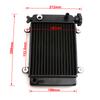 Motorcycle Radiator Cooling Cooler 5" Electric Fan M16 Temp Sensor For China 150cc 200cc 250cc 4x4 ATV UTV Buggy Quad Bike Parts
