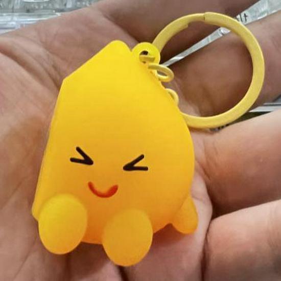 Breloc Pompier Luminos - Pandantiv Farmec Rucsac Cuplu Magnetic Desene Animate