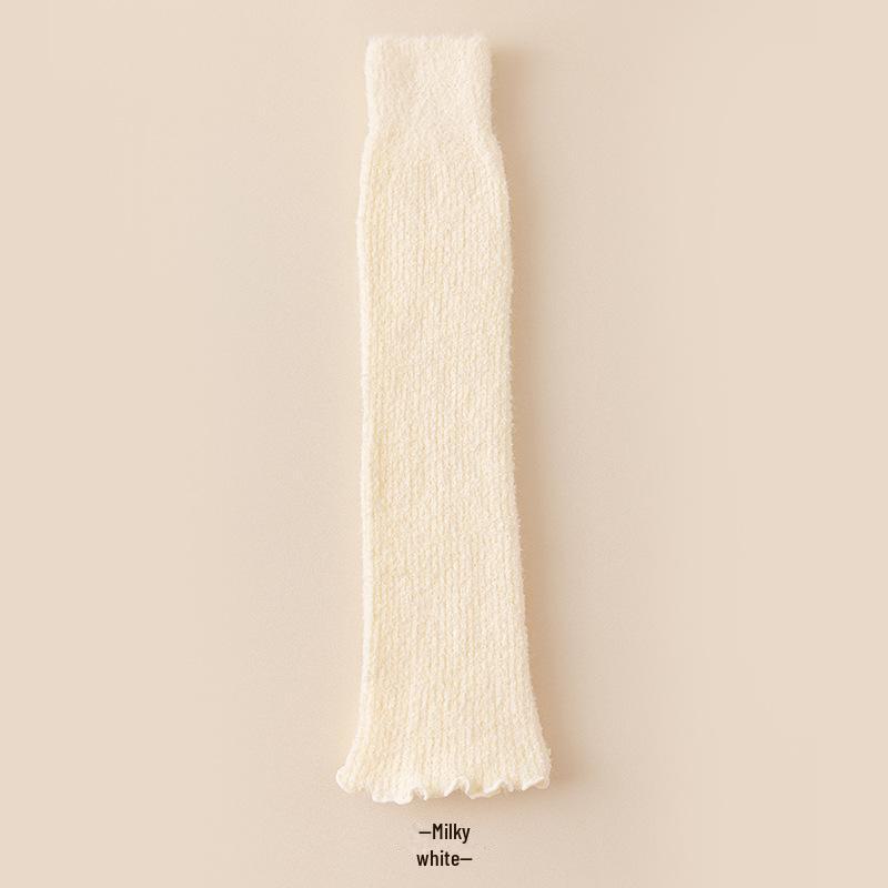 Women's Knee-Length and Over-the-Knee Plush Winter Socks, Thickened for Warmth