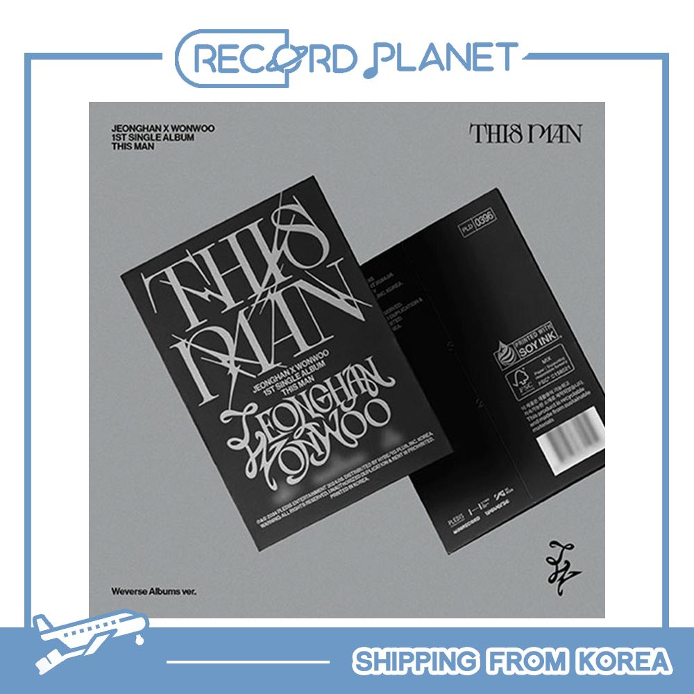 

ЧОНХАН И ВОНУ (СЕМНАДЦАТЬ) - 1-й сингл-альбом «THIS MAN» Weverse Albums ver.