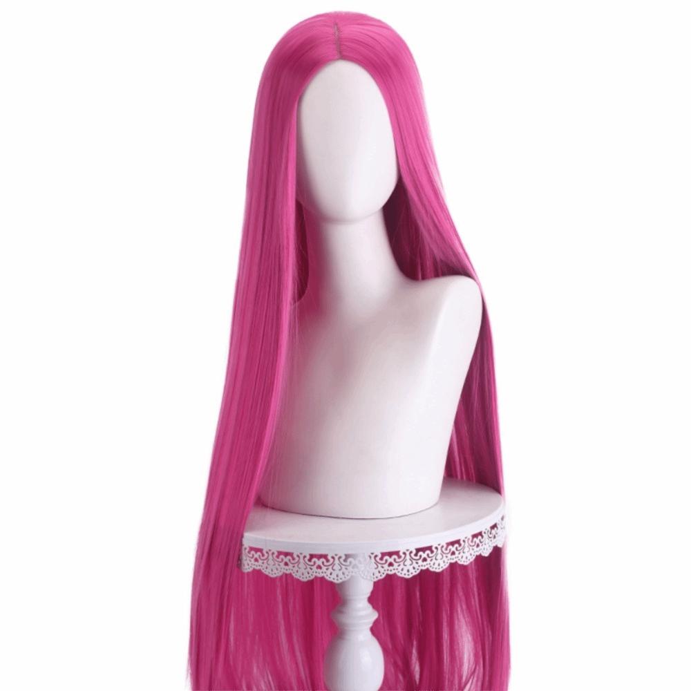 100cm Anime Cosplay Wigs Centre Parting Straight Hairpiece Long Straight Cosplay Wig  Party