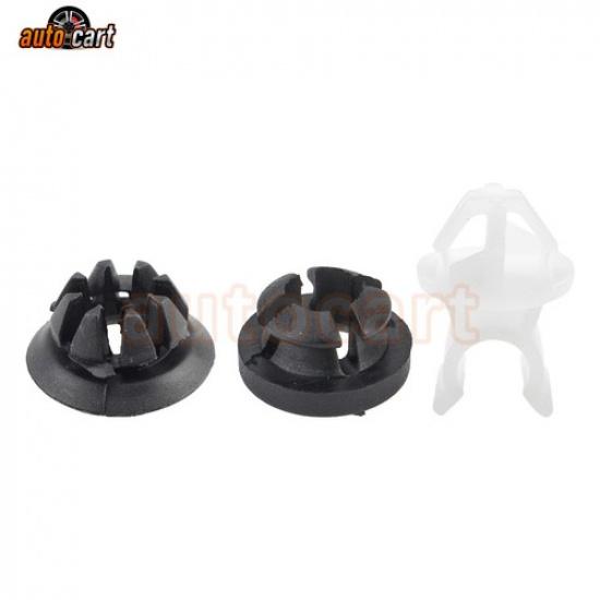 

3 Pcs Car Hood Support Prop Rod Holder Clip For 2007-2008 Honda Fit Base/ Sport