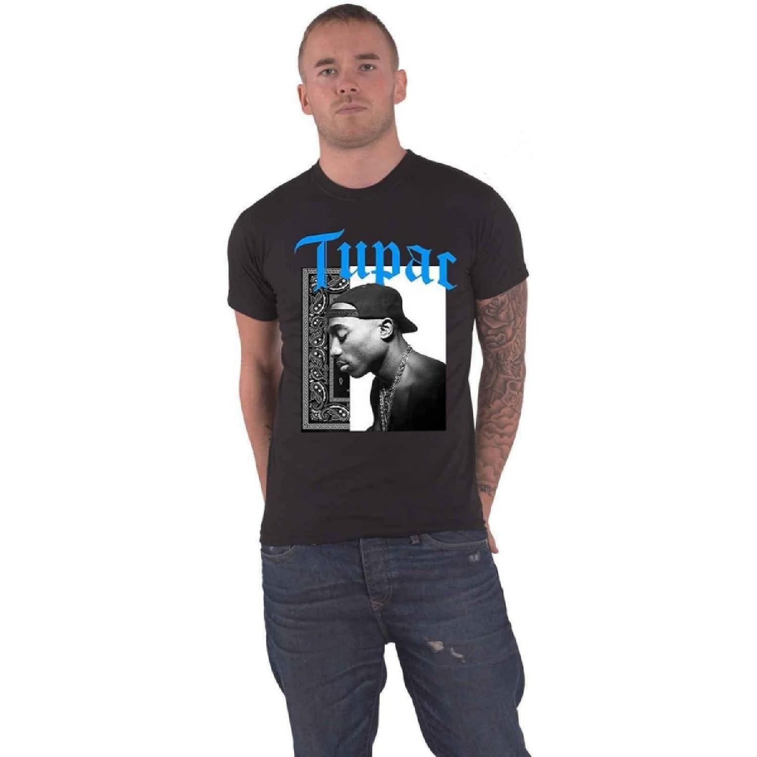 Мужская футболка Tupac Only God Can Judge Me, приталенная, размер M, черная S