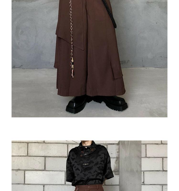 Yamamoto-Stil Lagenrock-Hose: Unisex Retro-Design mit chinesischem Flair