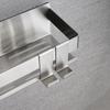 Moisture-Resistant, Anti-Corrosion 304 Stainless Steel Nail-Free Bathroom Shelf