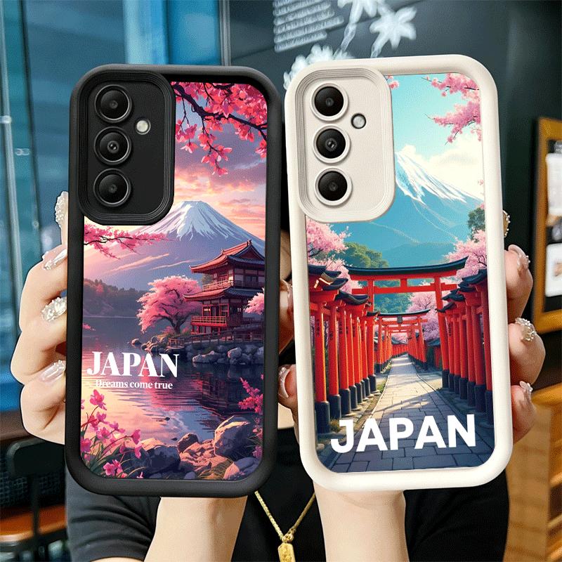 Osaka Tokyo Japan Scenery Soft Phone Case for Samsung Galaxy A17 A16 A26 A36 A56 A15 A25 A35 A55 A14 A24 A34 A54 A13 A23 A33 A53