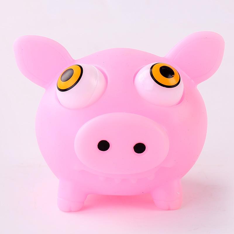 Animal de Peluche Suave Lindo Bola Antiestrés Aprieta Guiño Muñeco de Ventilación Juguetes Abraact Suave Pegajoso Squishi Juguetes para Aliviar el Estrés Regalo Divertido J79