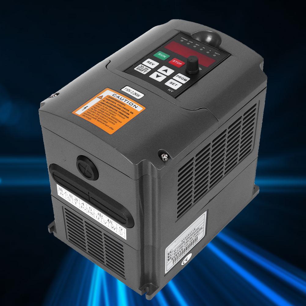 Inverter Boost 2.2KW 110V SinglePhase Input 3Phase 110V Output Motor Controls HY02D211B
