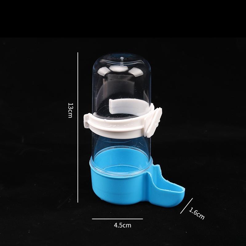 Bird Water Drinker Feeder Waterer with Clip Pet Bird Supplies Dispenser Bottle Drinking Cup Bowls for Pet Parrot Cage