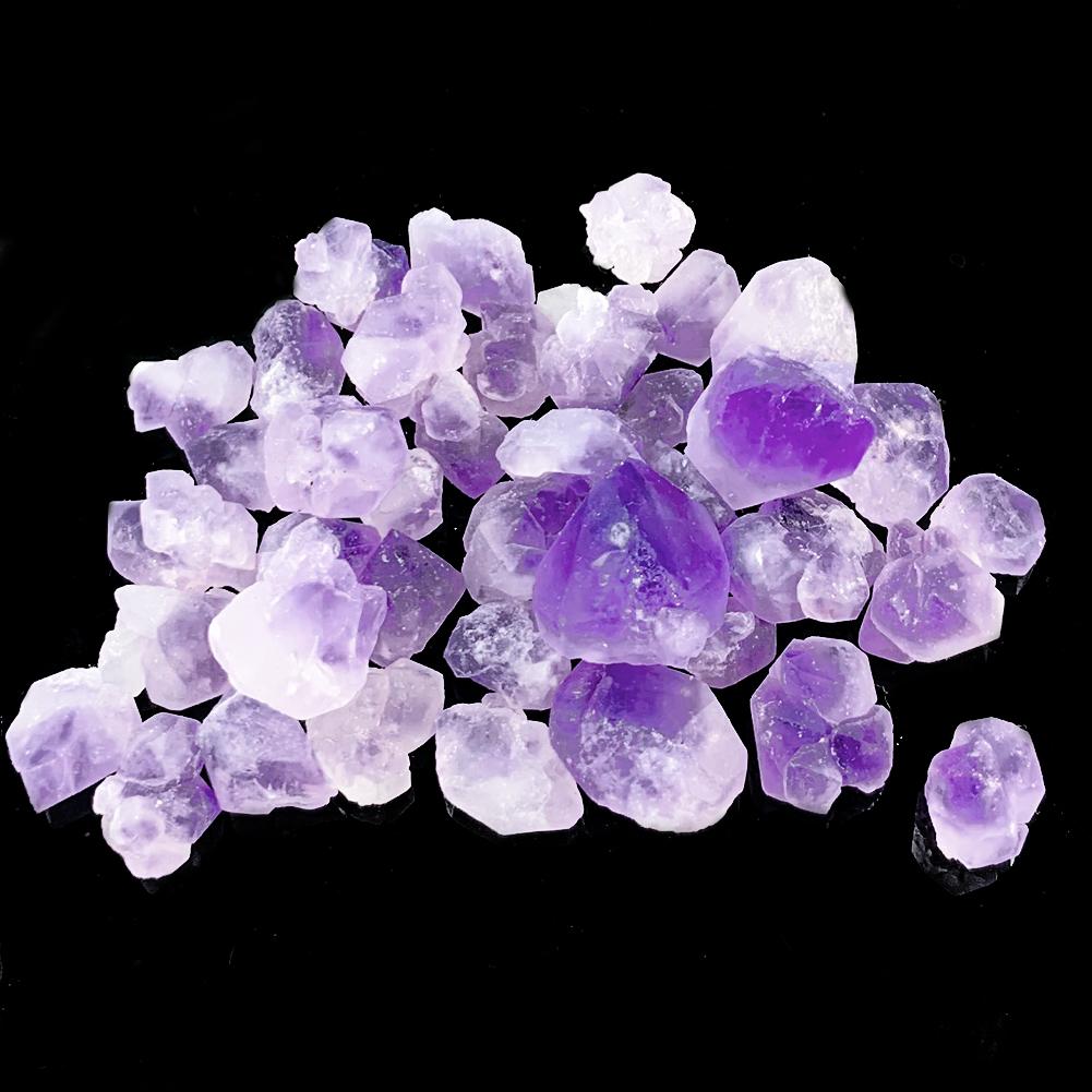 

100 г натурального аметистового рудного кристалла, кварцевые лечебные кристаллы, украшения для дома, необработанные кристаллы, драгоценные камни, образцы, поделки, подарки