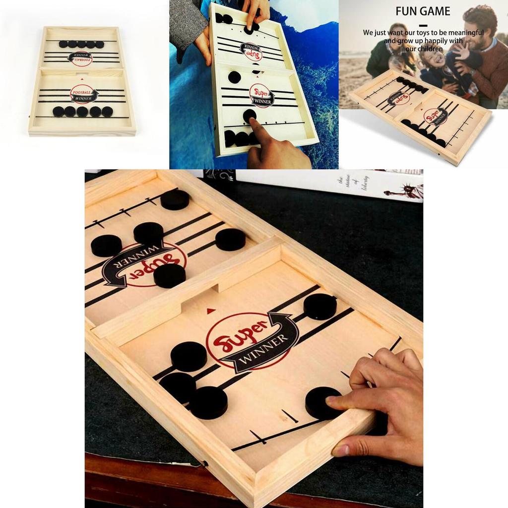 Exciting Kids Fast Sling Puck Game Winner Board Game For Interactive Family Gatherings