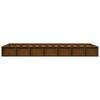 Solid Wood Bed Honey Brown 75 x 190 cm