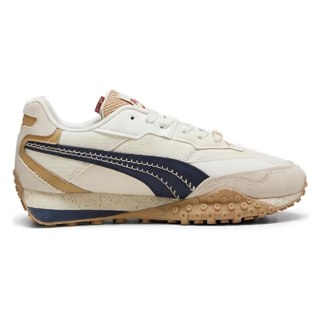 Puma Blacktop Rider Expeditions Pack - Alpine Snow Unisex Sneakers Cream Club-Navy 395906-02