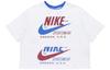 T Shirts Women's White Crew Neck Moderate DB3849-100
