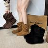  Botas Femininas Women Fashion Light Weight Brown Spring & Autumn Boots Lady Casual Comfort High Quality Shoes Ab608