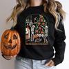 European Halloween 2026 Pumpkin Print Women's Long Sleeve Casual Sweatshirt