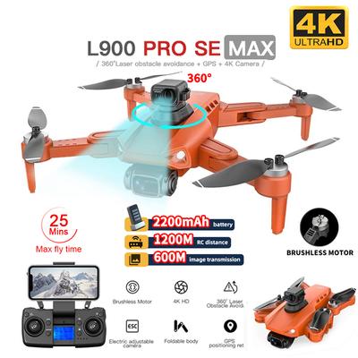 L900 Pro SE MAX Drone 4K كاميرا احترافية 5G GPS WIFI 360 درجة تجنب العوائق FPV محرك بدون فرشاة RC Quadcopter لعبة صغيرة بدون طيار هدية 1.2KM