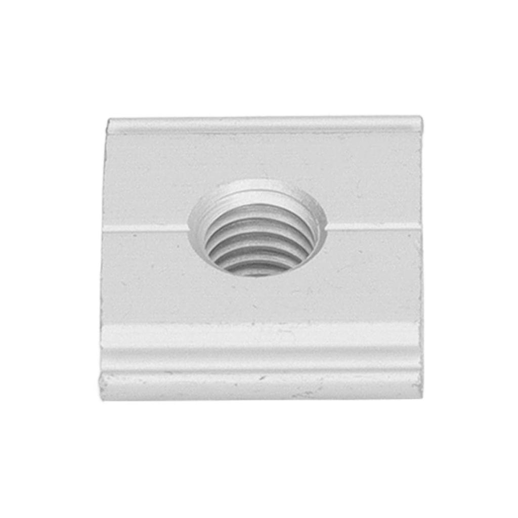 100PCS M8 Thread Sliding Nut Aluminum Alloy T Slot Nuts Photovoltaic Mount Block Accessories