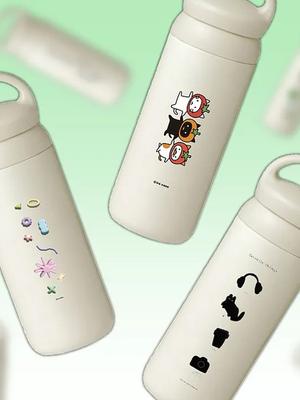 Irecasegoods Design Handle Tumbler Insulated 500ml Portable Gift