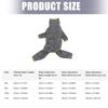 Dog Elastic Jumpsuit for Winter Walking Camping Dog Jackets for Small Puppy