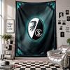 Arazzo da Parete FC SC Freiburg Decorazione per la Casa Tessuto da Appendere a Parete per Camera da Letto Soggiorno Sfondo
