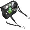 Adjustable Bathroom Hanging Bag with Hooks Shower Draining Rack Toiletry Storage Basket  For Makeup