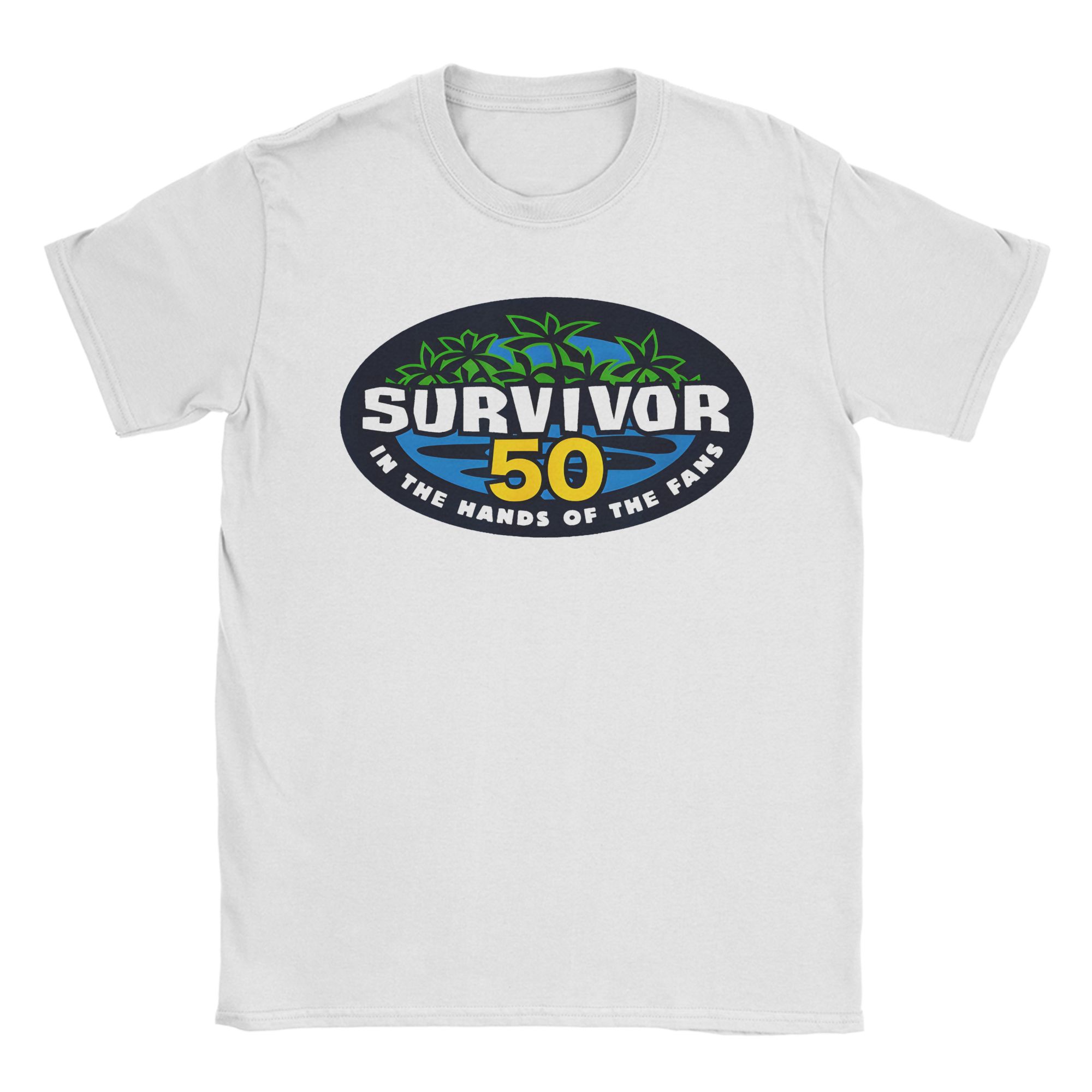 Unisex Women Survivor Season 50 T Shirt Cotton Graphic Print TShirt Clothing Outfits S