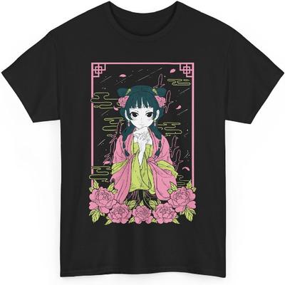 Apothecary Diaries Maomao Cute Shy Anime Girl Waifu T-Shirt