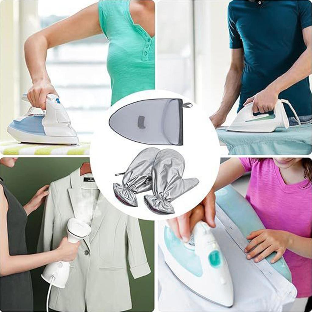 Ironing Gloves Heatproof Steaming Clothing Mitt Garment Steamer Glove For Men Women Boys Girls Teens Grandma Grandpa Wife