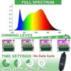 4/5/6 Heads Full Spectrum USB 5V LED Grow Light with Seedling Starter Tray Greenhouse Plant Growing Lamp for Seedlings