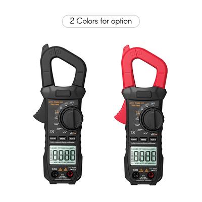 Digital Multimeter Clamp Meter 6000 Counts True RMS Amp DC AC Current Clamp Tester Meters Voltmeter Auto Ranging LCD
