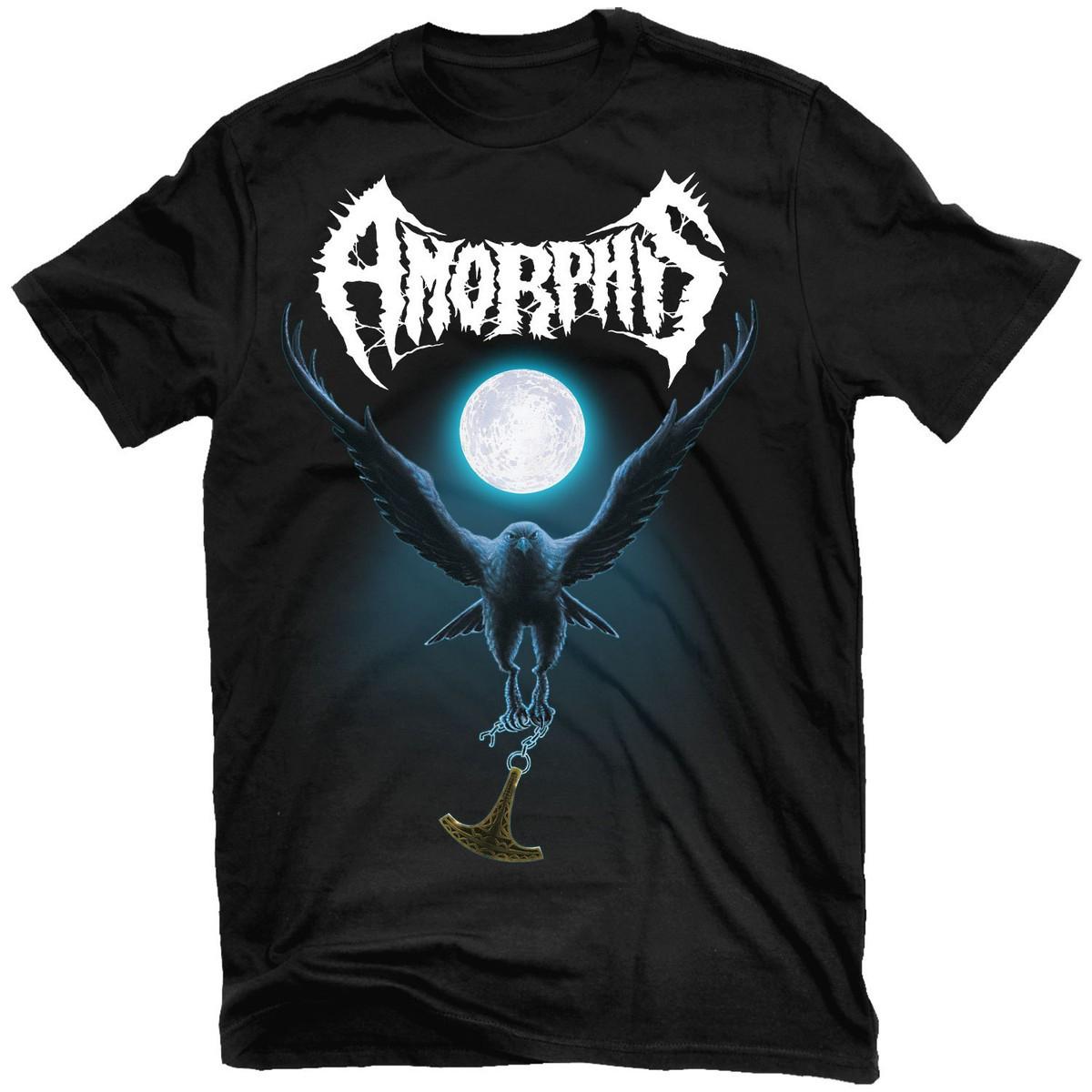 AMORPHIS Black Winter Day Heavy Cotton Black All Size T Shirt JU513 XXL