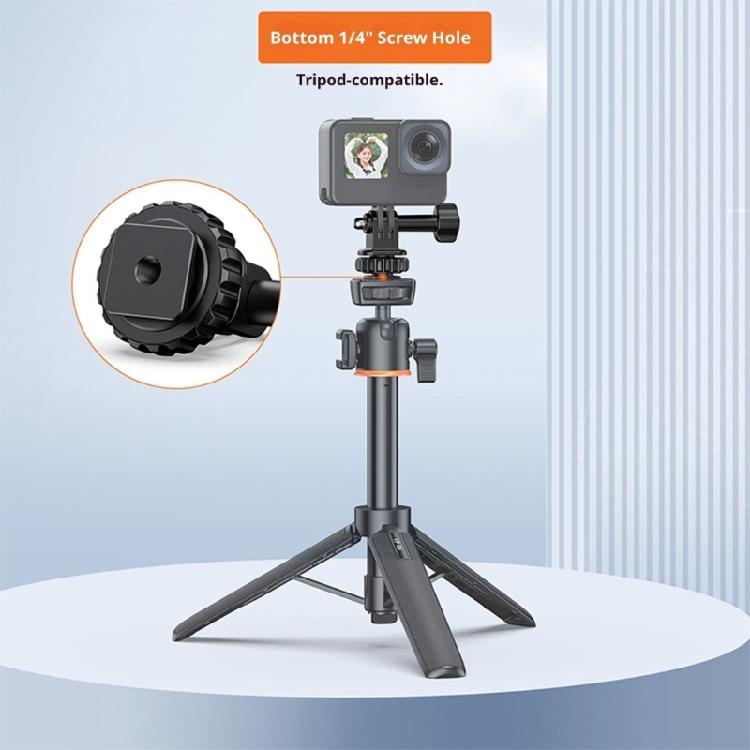 Rotatable Action Camera Cold Shoe Mount With 1/4 Screw Hole For Stabilizers Monopods And Outdoor Photography Equipment