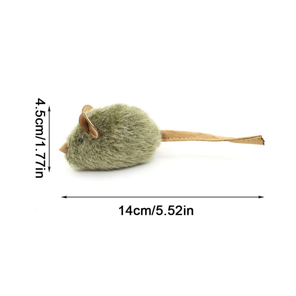 Electric Interactive Mouse Cat Toys Funny Plush Toy Smart Pet Interactive Movement Speak Out Toys Pet Cat Accessories