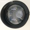 7 " Inch Visor Headlight Head Lamp Light Trim Beauty Ring for Harley Touring FLD
